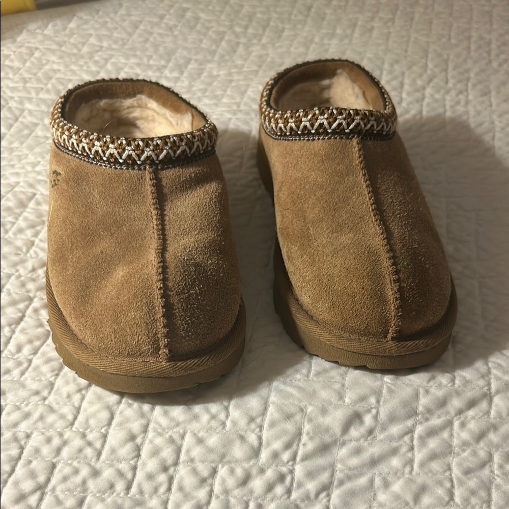 Cozy Tan Ugg Suede Slippers